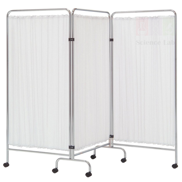 Hospital Bed Screen On Castors
